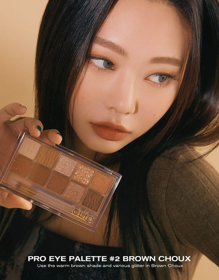 CLIO PRO EYE PALETTE 10色超浪漫唯美大地色系眼影盤BROWN CHOUX🤎