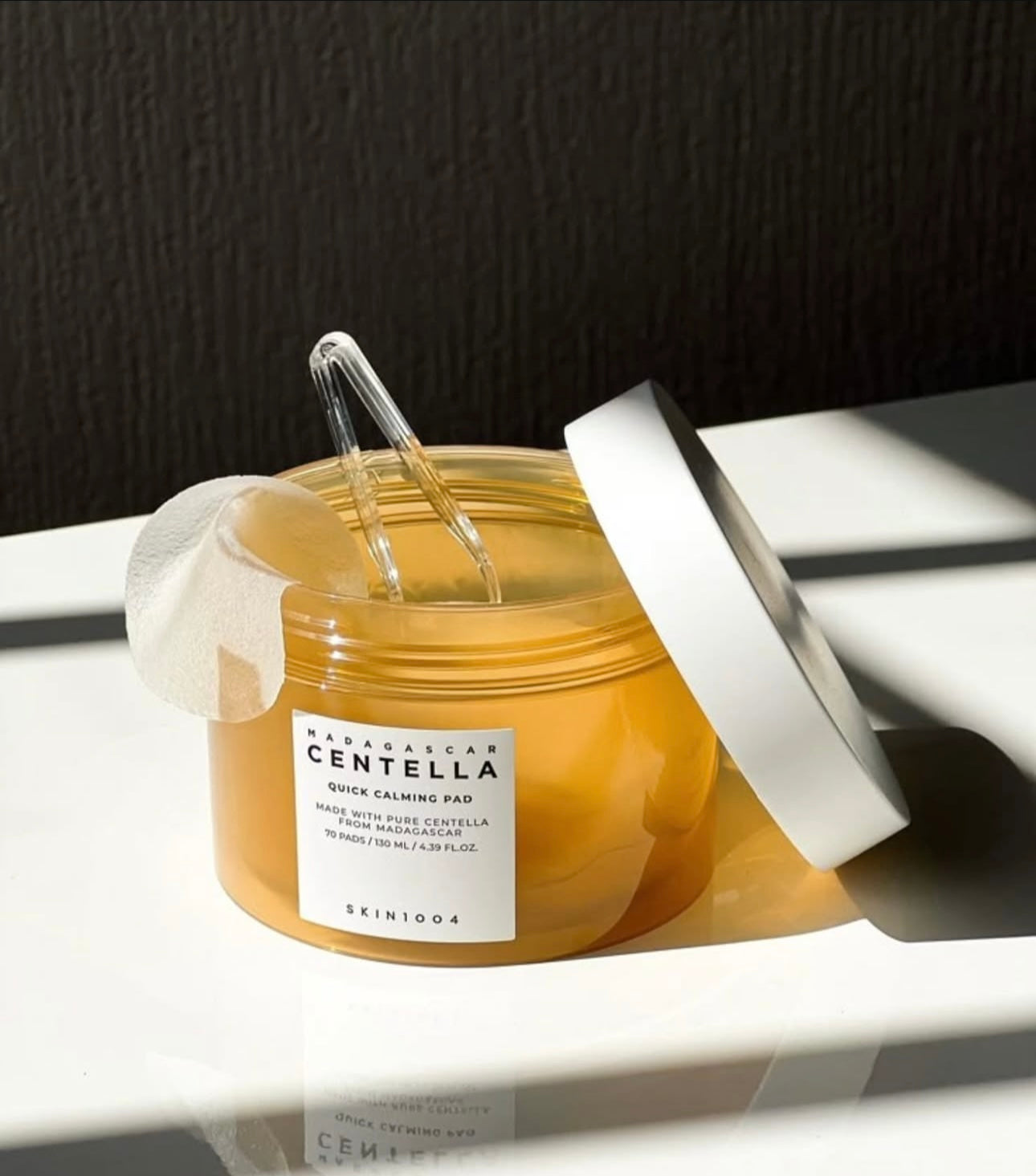 30秒舒緩爆痘肌✨| 韓國熱銷百萬片SKIN1004 馬達加斯加積雪草舒緩抗痘棉片☁️| SKIN1004 MADAGASCAR CENTELLA QUICK CALMING PAD