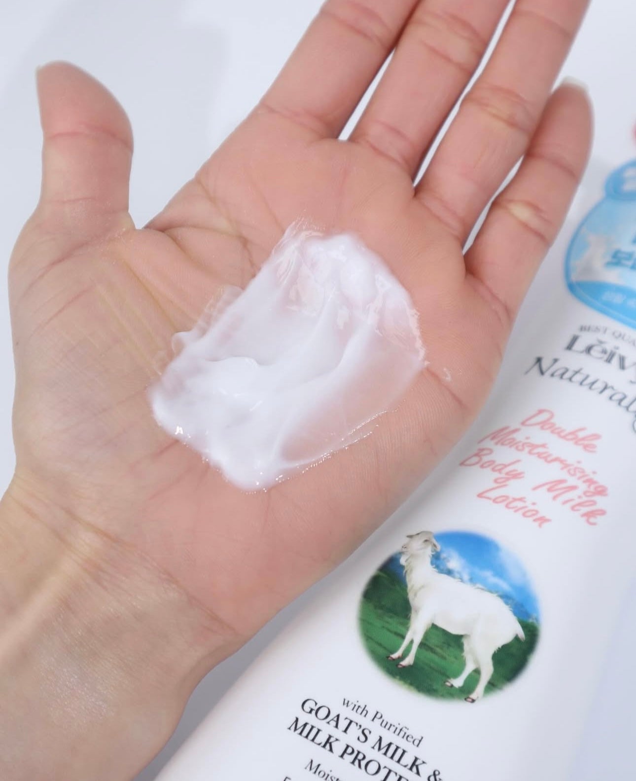 送Ganadi洗面髮帶💫Leivy x Ganadi 山羊奶香氛深層滋養身體乳☁️🐏