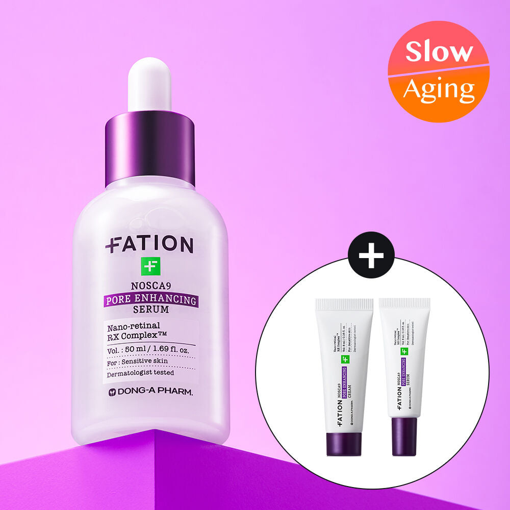 送旅行裝✨Fation深層緊緻收毛孔精華 | Fation Nosca9 Pore Enhancing Serum 💜