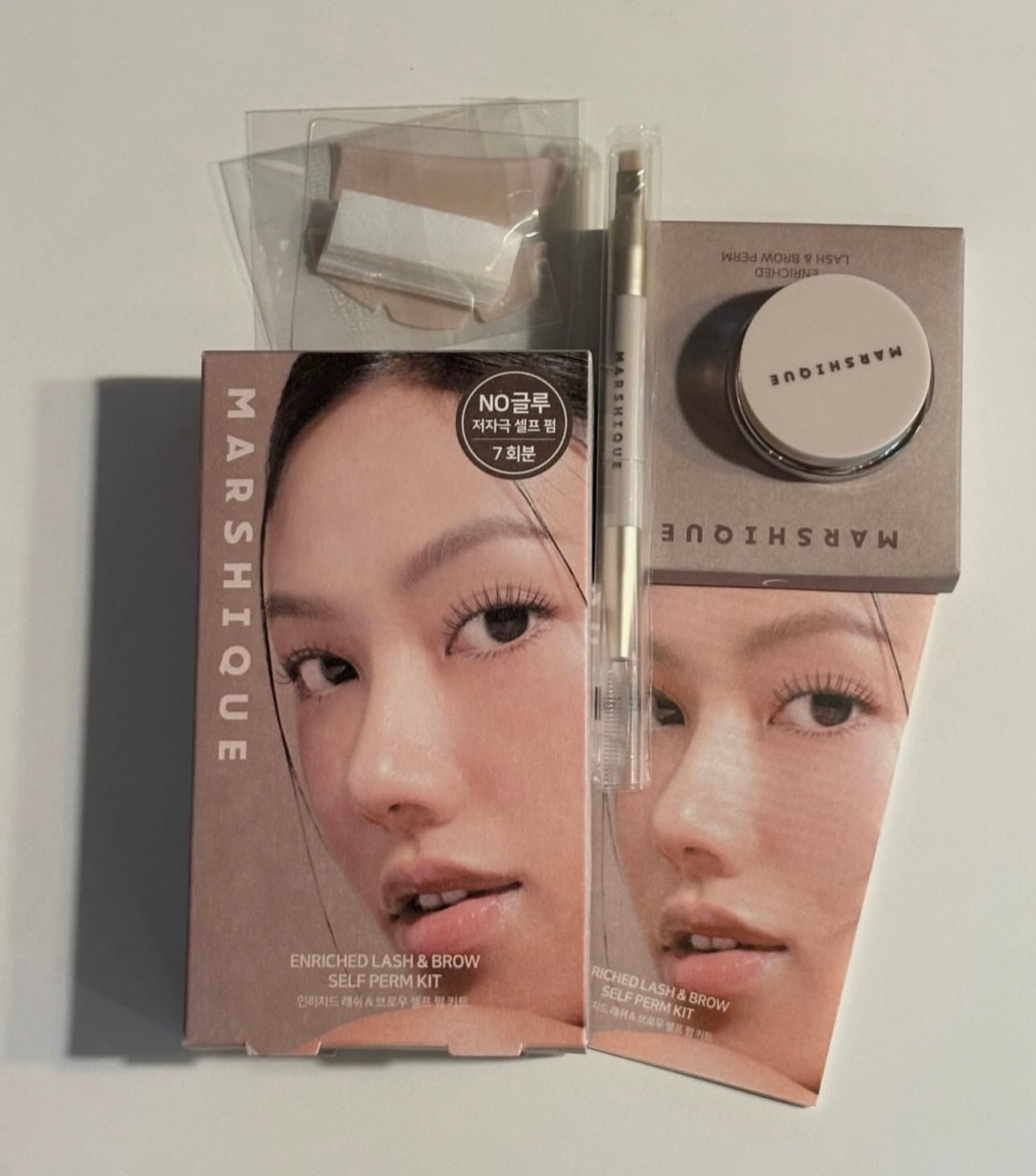 MARSHIQUE 居家自助無膠睫毛角蛋白 DIY套裝✨ 不出門也能輕鬆做出沙龍級的捲翹效果！