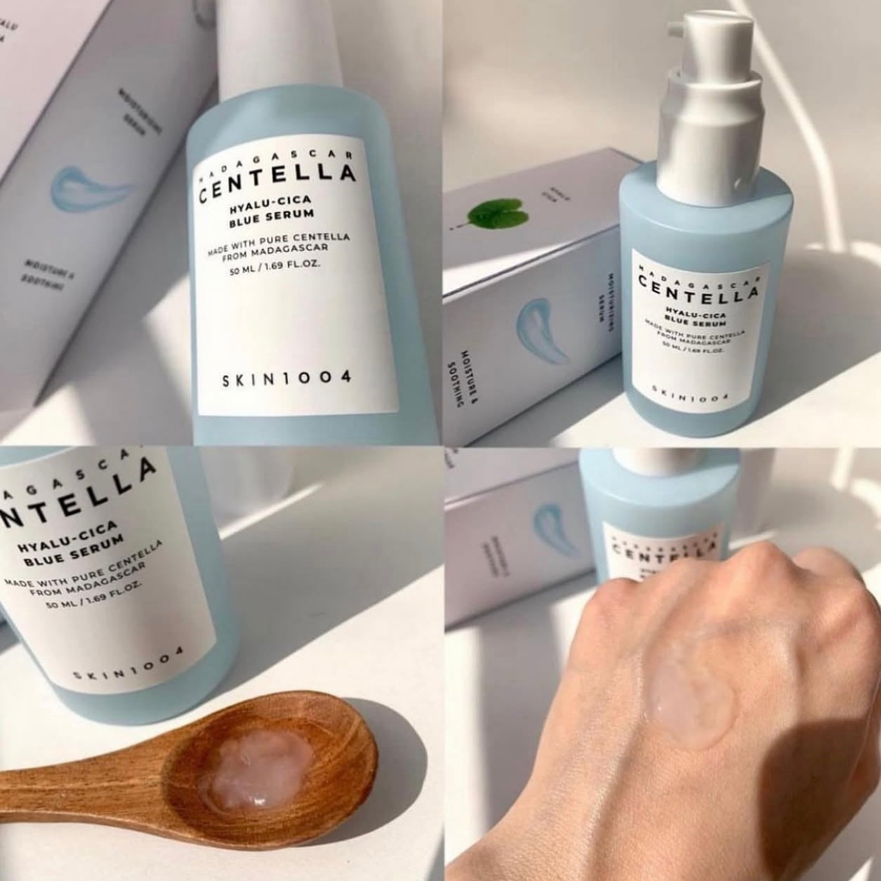 SKIN1004 馬達加斯加玻尿酸積雪草保濕修復精華 🩵 | MADAGASCAR CENTELLA HYALU-CICA BLUE SERUM💦