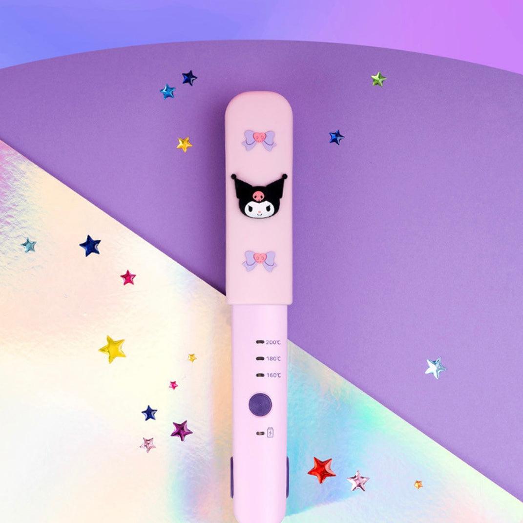 共6款🤍超輕盈☁️| SANRIO系列便攜式迷你無線直髮夾💖