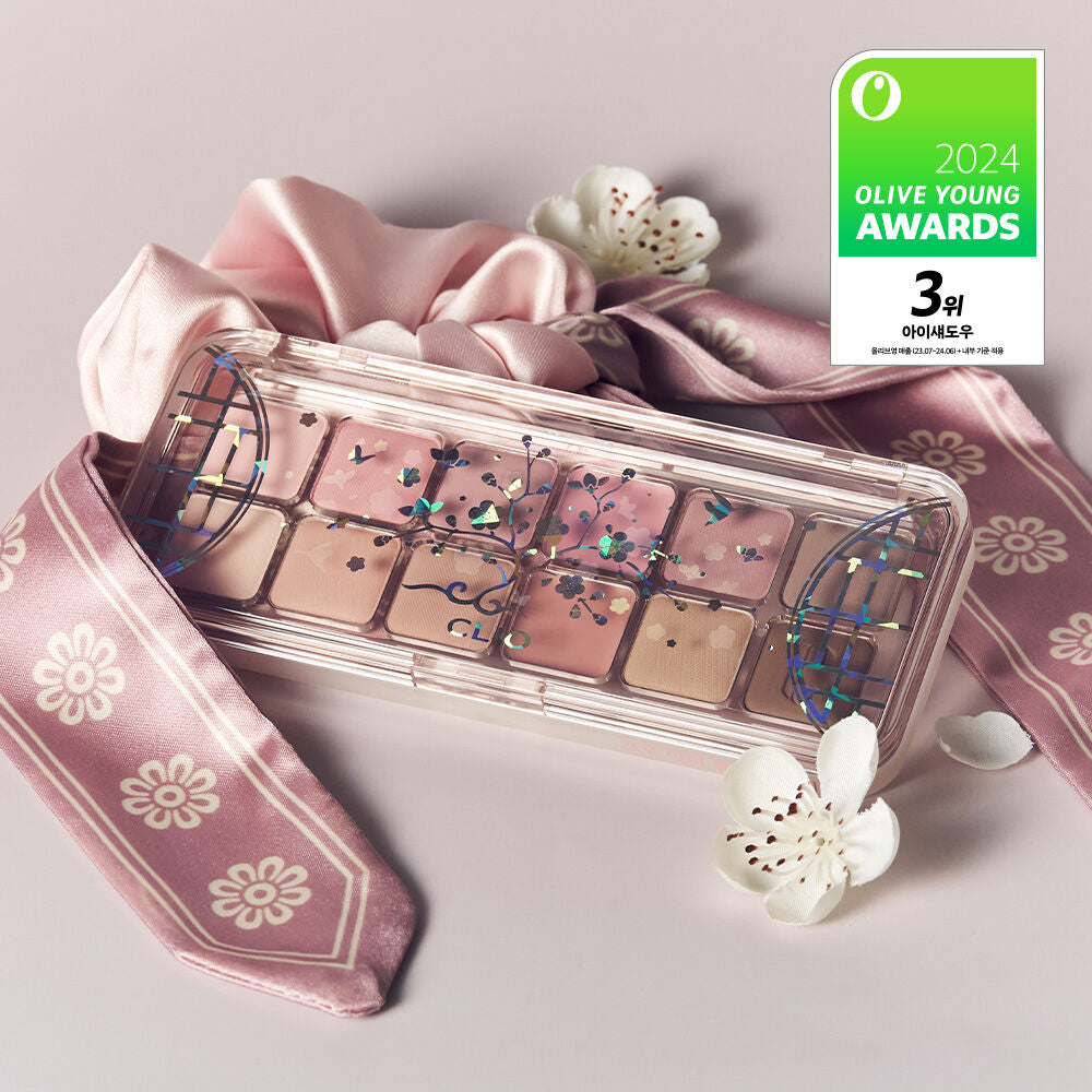 CLIO The Heritage Edition PRO EYE PALETTE AIR 韓國古典美學12色眼影盤🎀