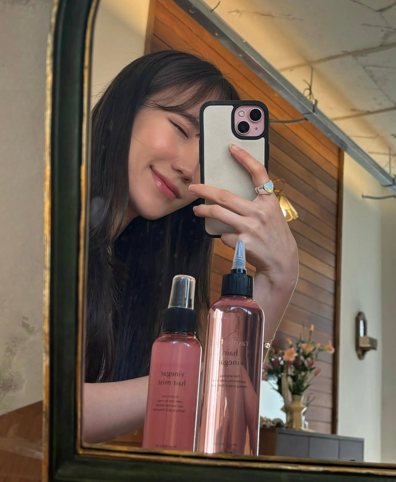 Apieu 覆盆子果醋香髮噴霧 🍒Raspberry vinegar Hair Mist| 去除異味 控制頭油 令頭髮順滑