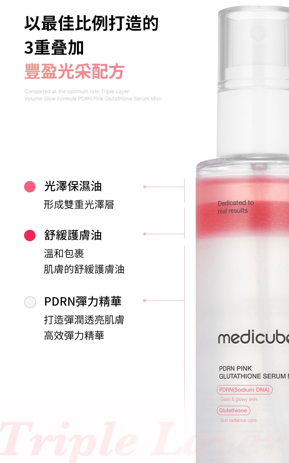 打造彈潤玻璃肌✨ | Medicube PDRN 粉紅穀胱甘肽精華噴霧💝| Medicube PDRN Pink Glutathione Serum Mist