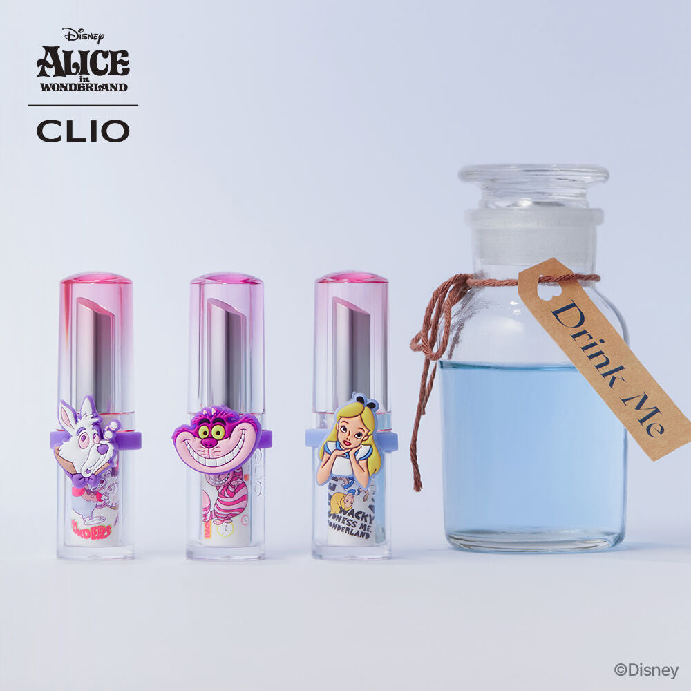 Clio x Alice In Wonderland Crystal Glam Balm水潤唇膏 | New 3 Colors💖