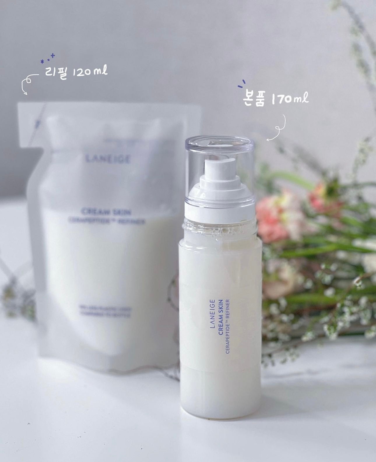 LANEIGE 招牌產品牛奶水🥛 |LANEIGE 牛奶水嫩保濕柔滑細膚水| LANEIGE Cream Skin Cerapeptide Refiner✨