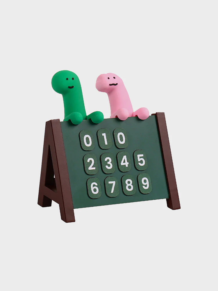 JOGUMAN 小恐龍迷你站立板電話號碼牌留言板🦖JOGUMAN MINI STANDING BOARD PHONE NUMBER PLATE