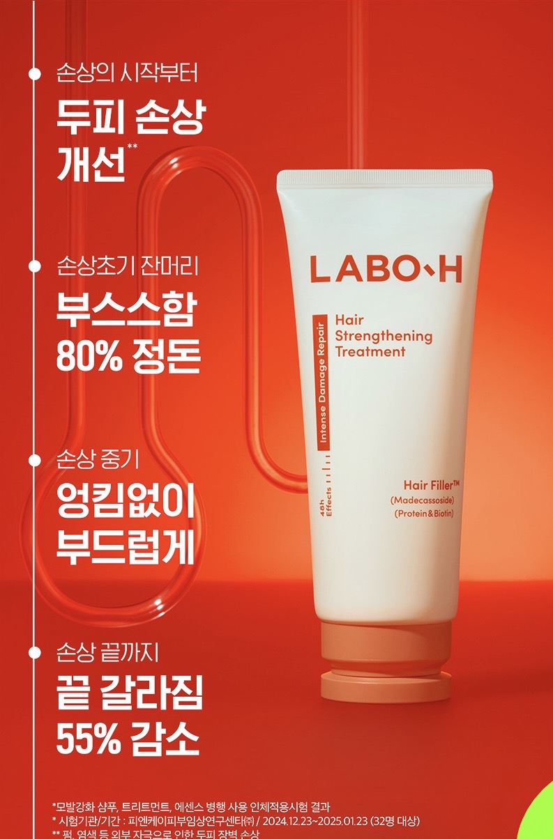 🔥 拯救細軟塌！Gen Z 必排隊的「頭皮防彈衣」LABO-H 髮絲強化微針護髮素 🔥