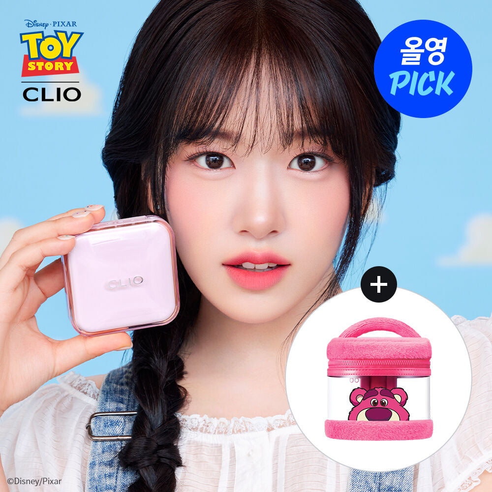 送勞蘇手拎袋🤤CLIO x Toy Story 新版本無瑕網狀光澤精華氣墊✨CLIO KILL COVER MESH GLOW CUSHION