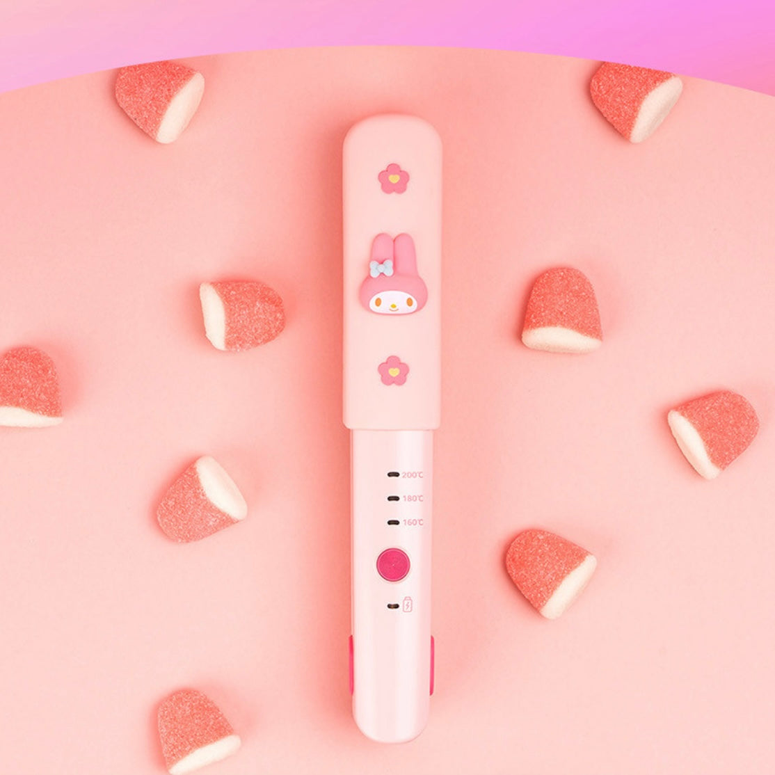 共6款🤍超輕盈☁️| SANRIO系列便攜式迷你無線直髮夾💖