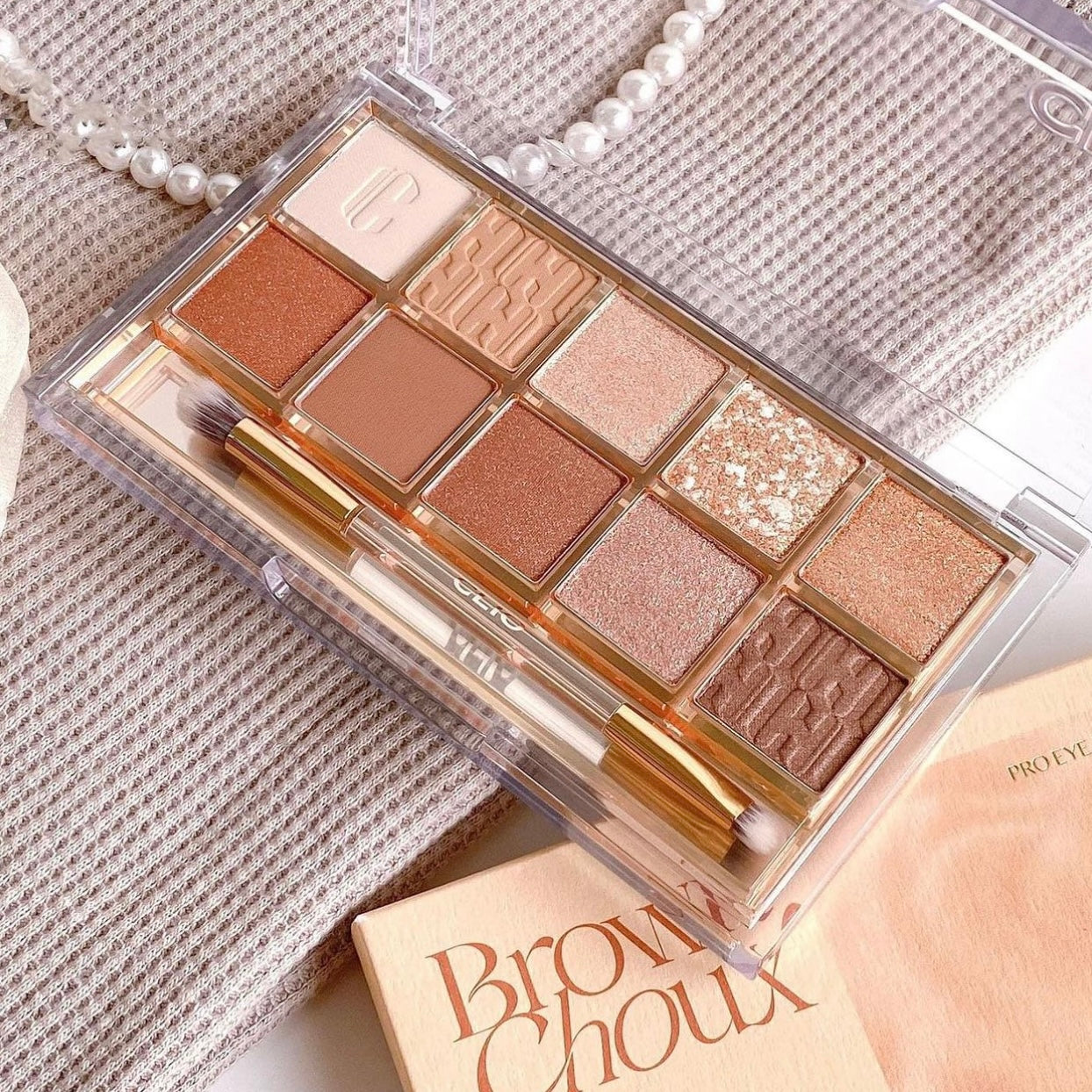 CLIO PRO EYE PALETTE 10色超浪漫唯美大地色系眼影盤BROWN CHOUX🤎