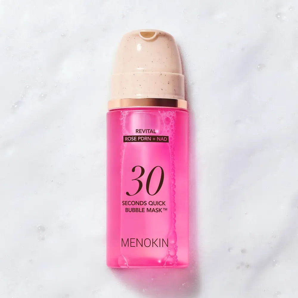 送面膜刷/30ml✨MENOKIN 30秒快泡面膜| 30秒自動起泡技術⏱ 一抹即淨 懶人救星⭐️