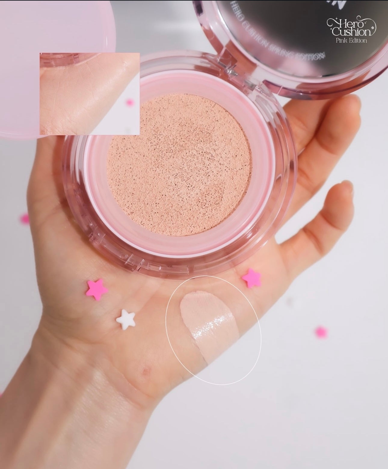 春日限定包裝+改良版🌸Aprilskin 柔霧無瑕持妝氣墊 Aprilskin Hero Cushion Spring Edition SPF50+/PA+++