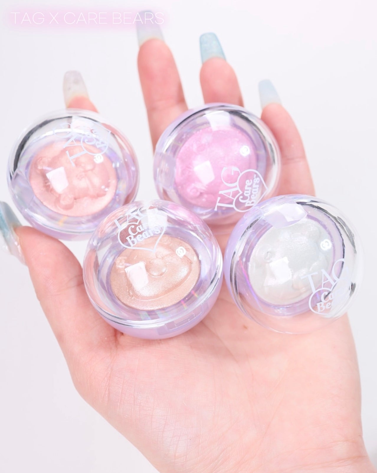珍珠般隱隱發光TAG X Care Bear立體熊熊高光🐻