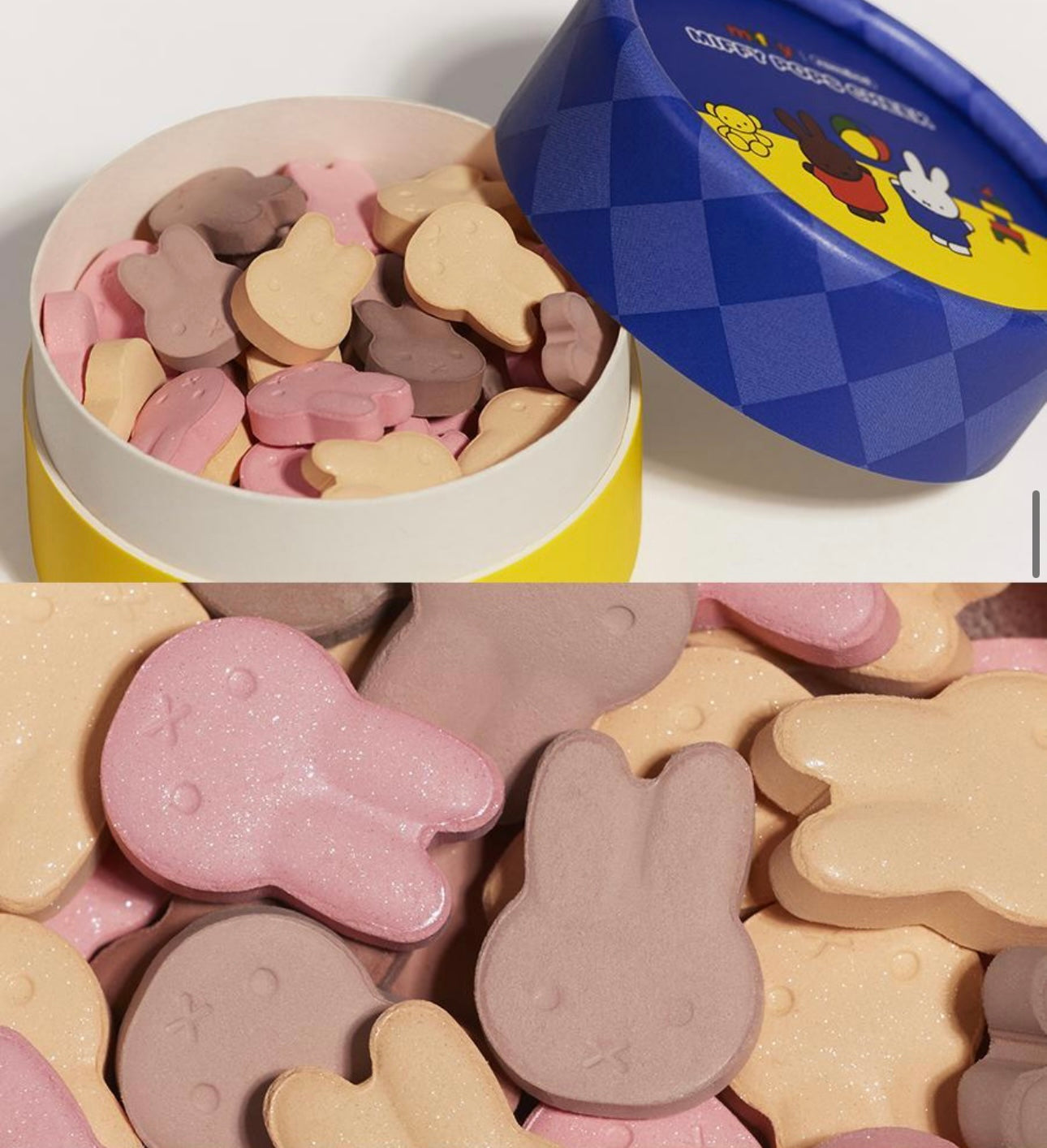 🌸 限量聯名・粉嫩登場Romand × miffy POPS CHEEK卡通療癒顆粒胭脂