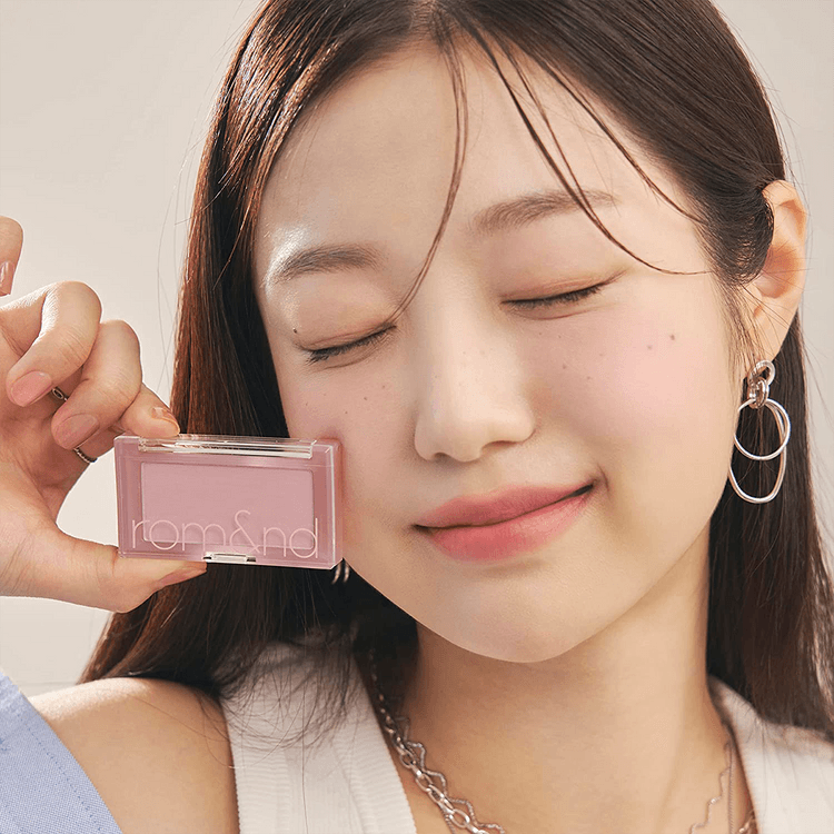 限定腮紅組合💜Romand 限定高級柔霧MLBB葡萄裸色腮紅🍇| Romand Better Than Cheek