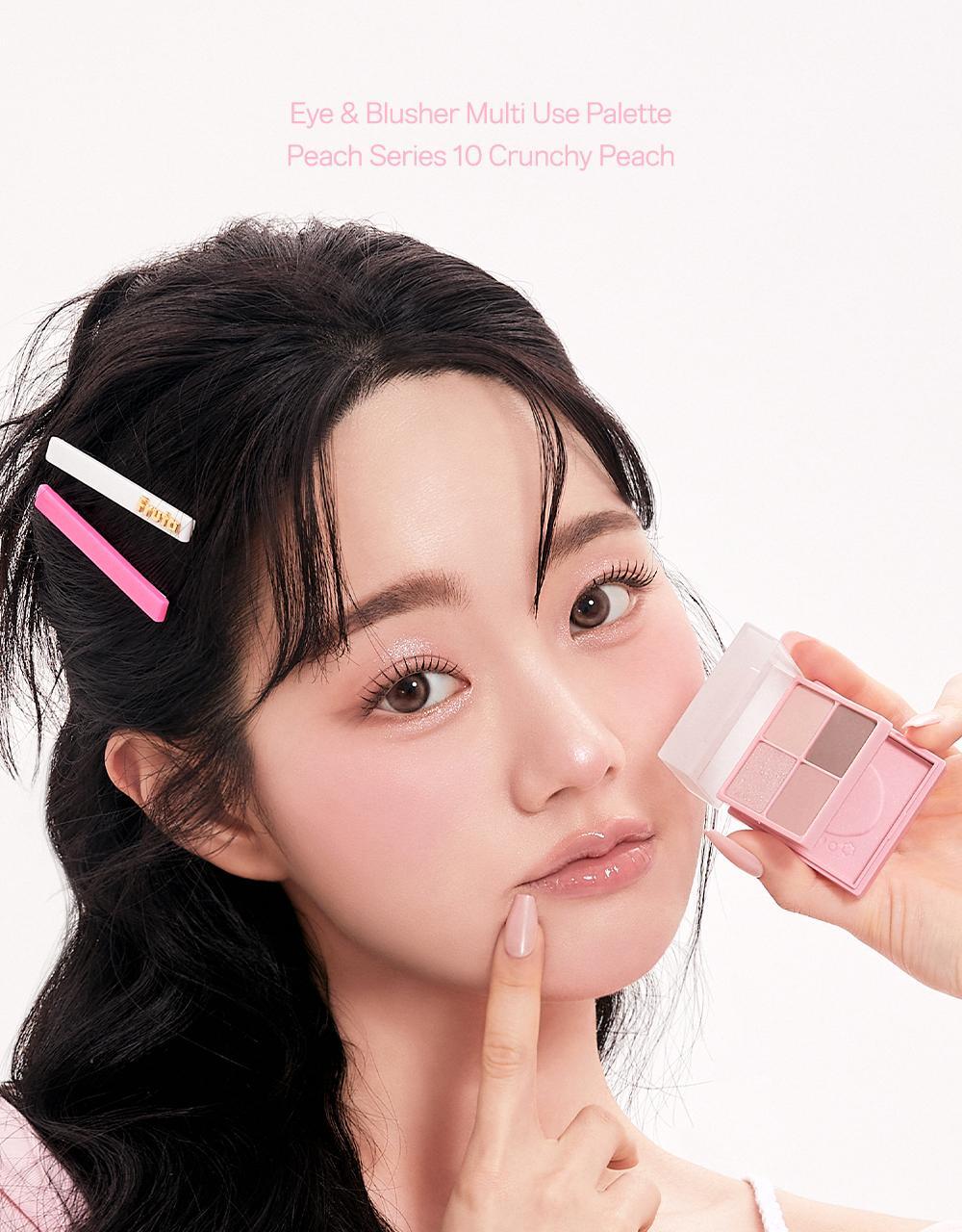 送眼影掃+腮紅掃✨I’m meme多功能迷你眼影腮紅盤💝