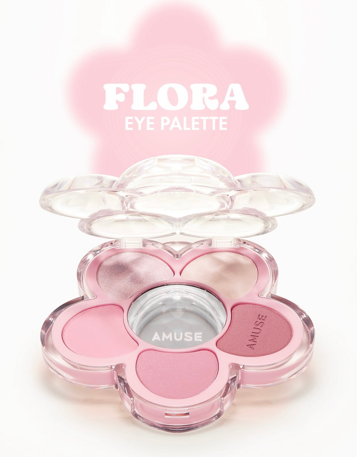 員瑛代言🤍Amuse 3D 小雛菊五色眼影盤🌸| Amuse Flora Eye Palette