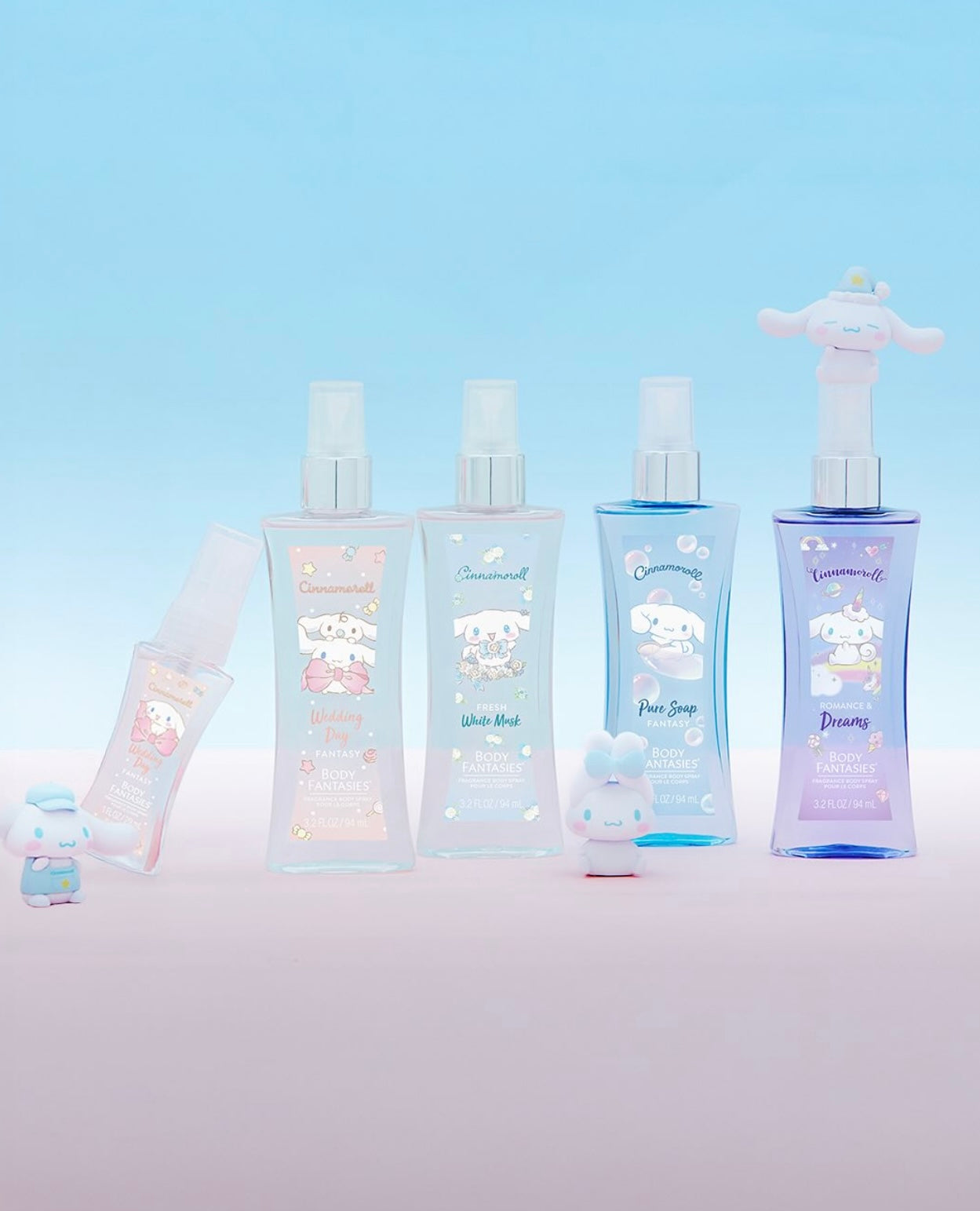 BODY FANTASIES x Cinnamorall 隨身保濕香水噴霧💖