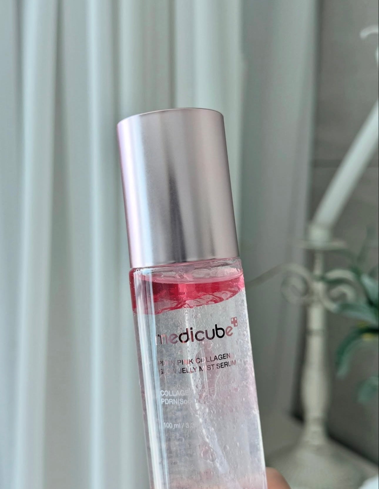 送精華+面霜✨Medicube PDRN 膠原蛋白胜肽粉果凍精華噴霧💖Medicube PDRN Pink Collagen Glow Jelly Mist Serum