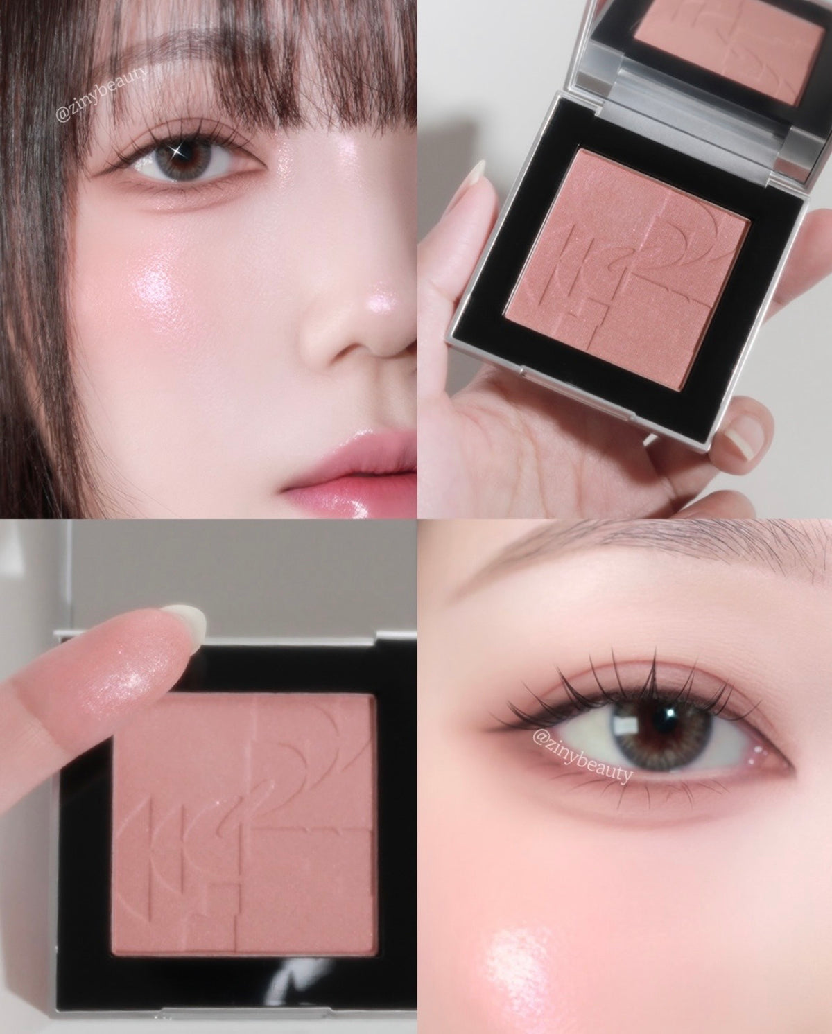 韓國美妝大神RISABAE品牌💫TWO SLASH FOUR 全能修容腮紅💖✨ TWO SLASH FOUR ALL OVER FACE BLUSH