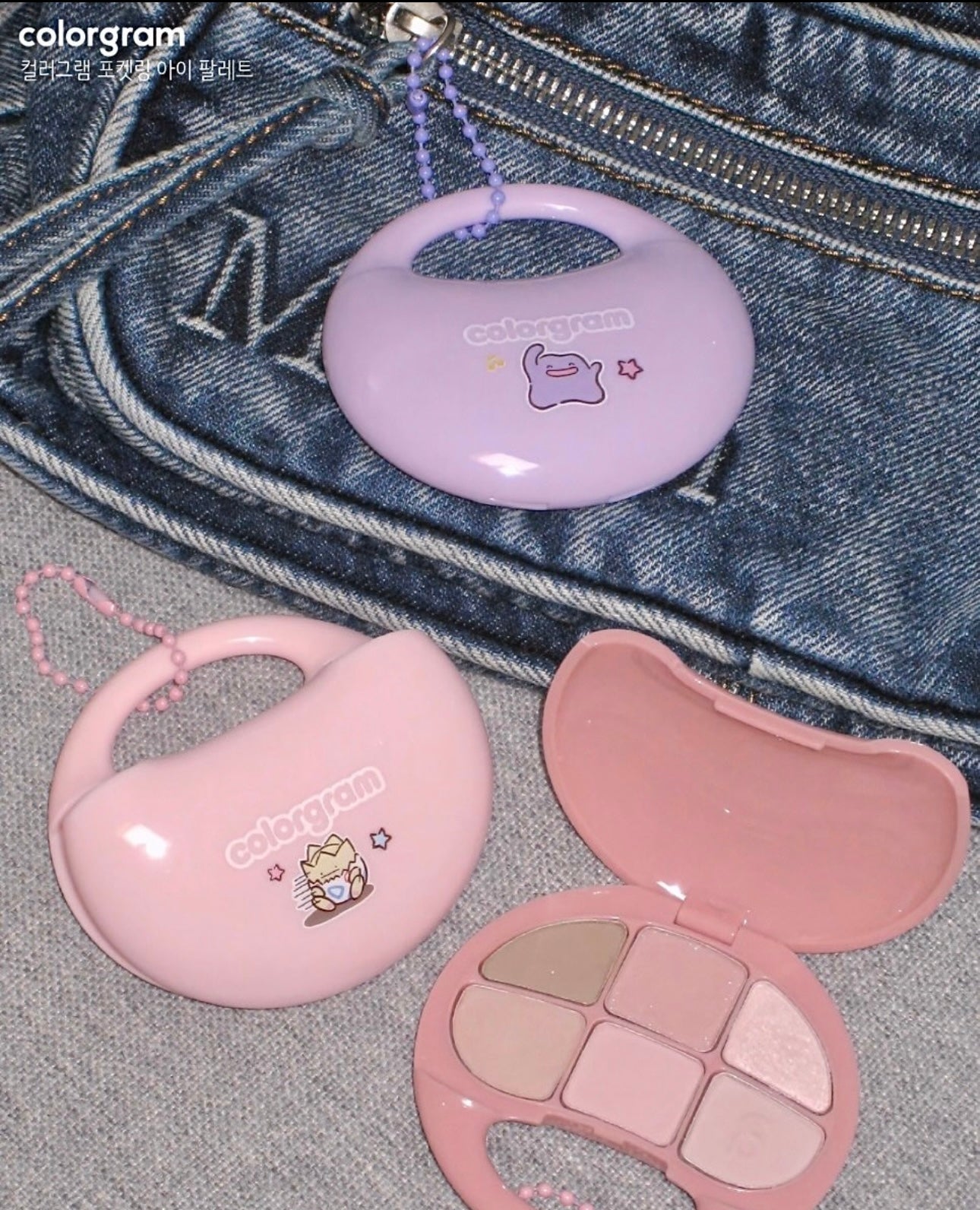 🎀 韓系小仙女必收！Colorgram x Pokemon聯名口袋眼影盤🎀