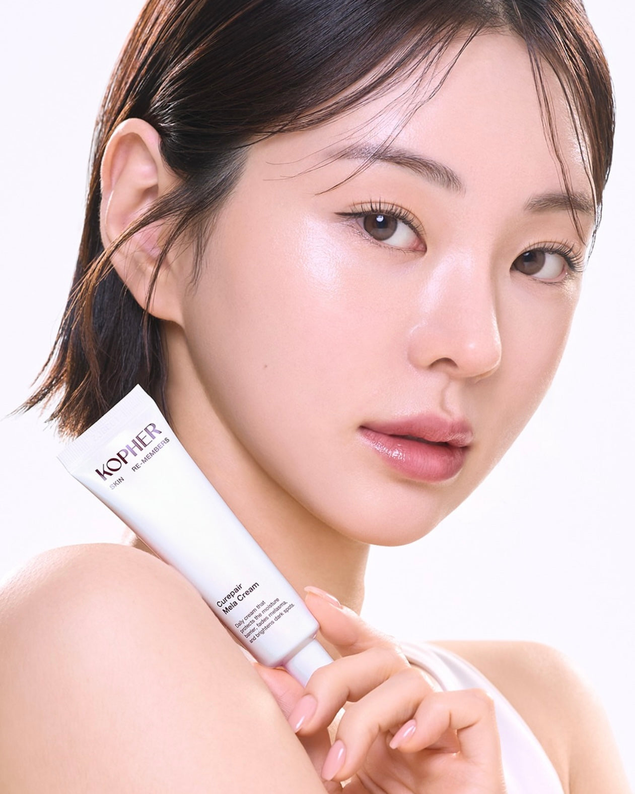 「爆水光白嫩霜」KOPHER 煥白修護美白抗老面霜💡KOPHER Curepair Mela Cream☁️