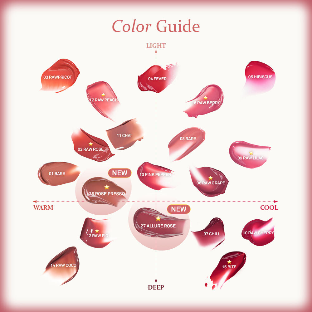 送唇釉匙扣✨HINCE 光感水凝冰透感唇釉| Hince Raw Glow Gel Tint 🌈