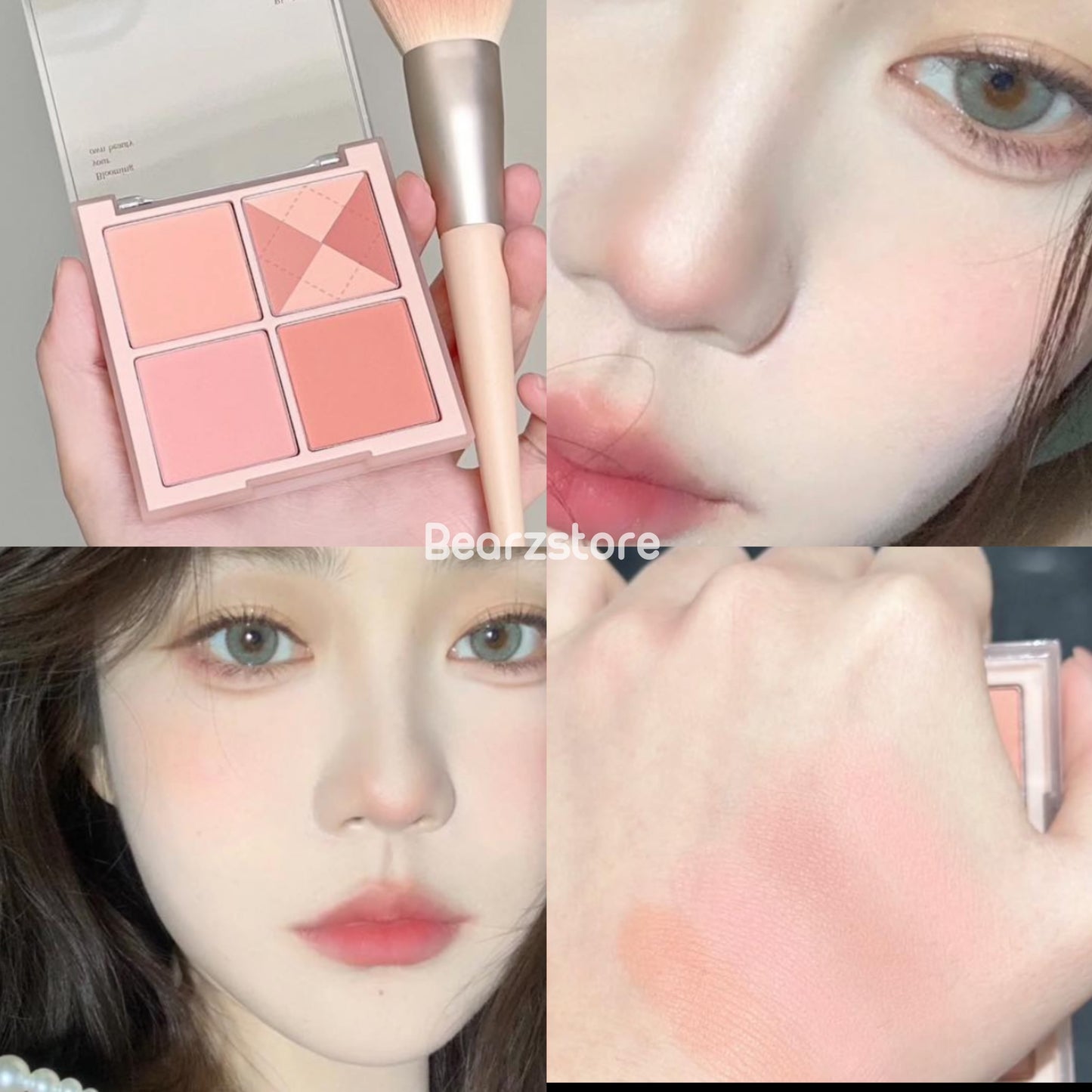 Dasique Blending Mood Cheek Beige Knit 4色霧面胭脂盤✨