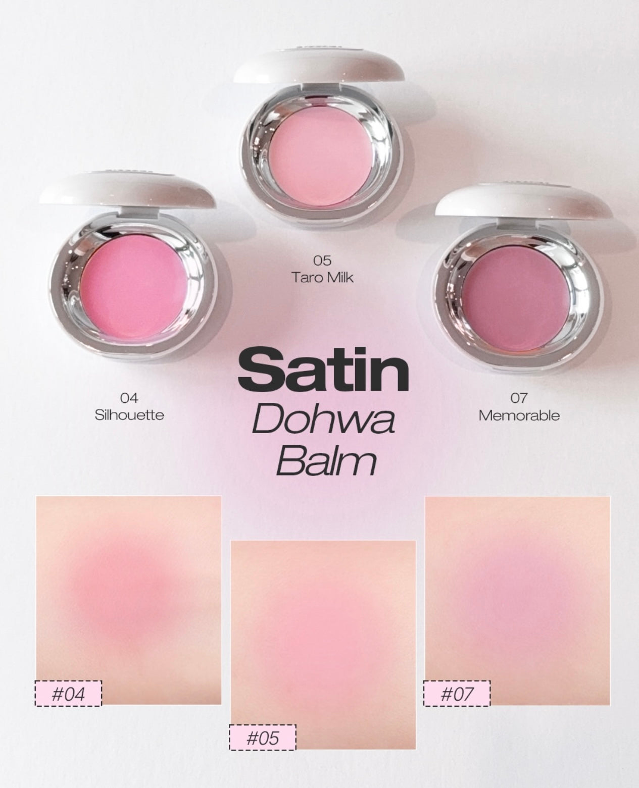 水光柔霧 一抹即融💖| TOOQ 水彩美學多用途水光唇頰霜| TOOQ Satin Dohwa Balm