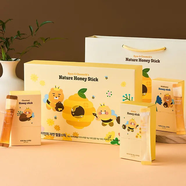 【獨家發售】🇰🇷KAKAO FRIENDS 天然蜂蜜棒禮盒🐝 🍯