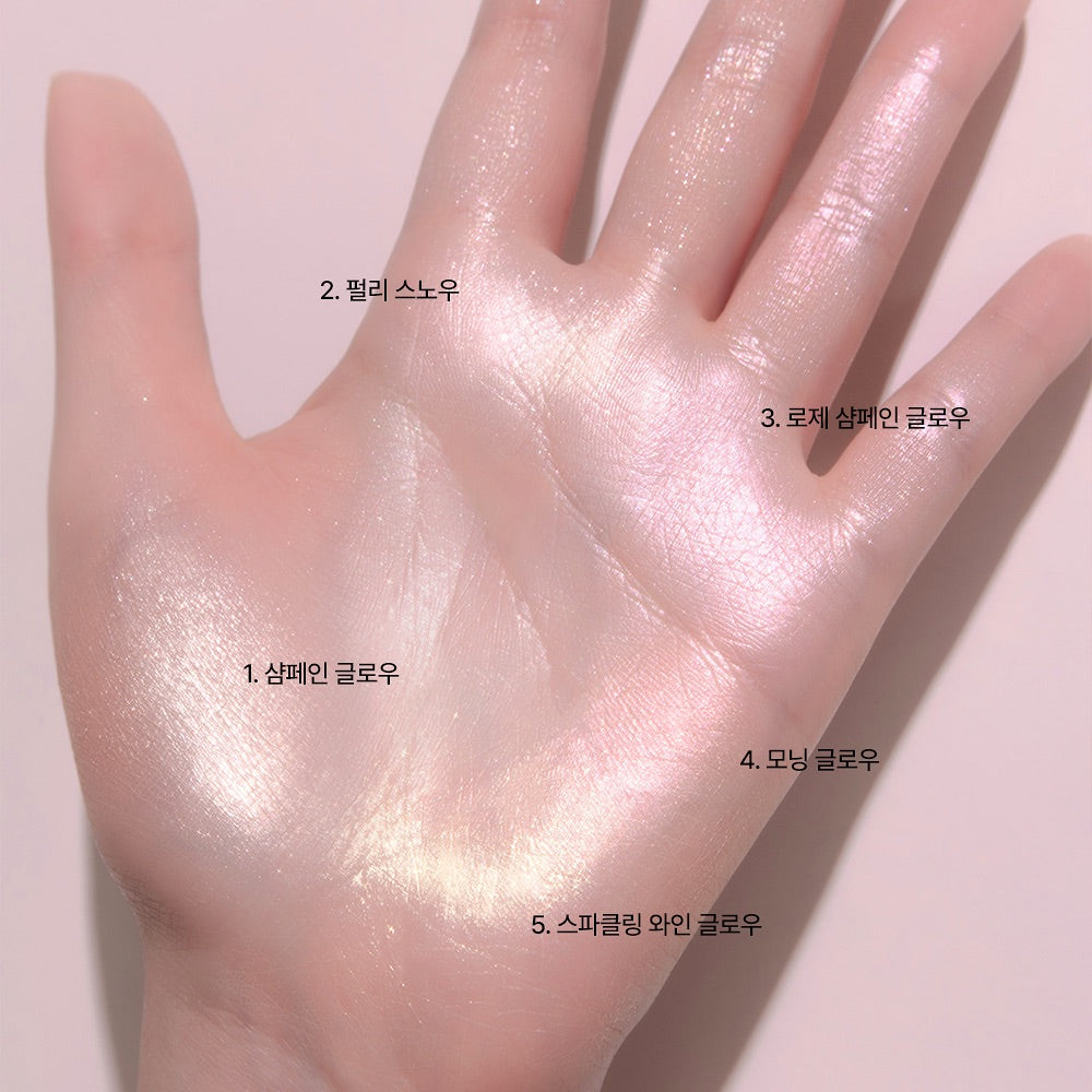 TAEO & THE Hangang Yoonseul Highlighter韓江水波透明高光盤✨ | 女演員同款光澤 輕鬆擁有舞台感