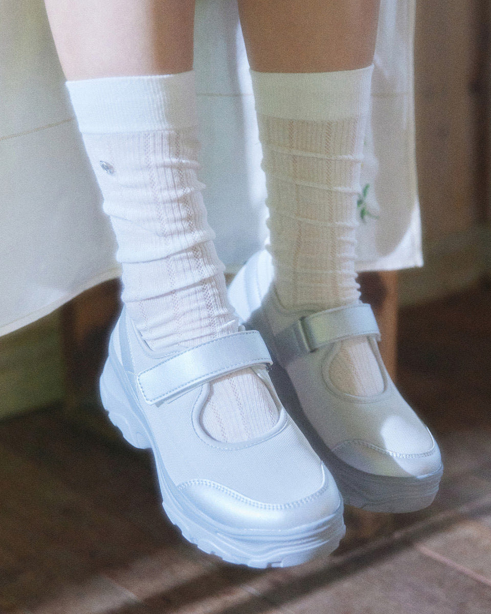 韓國熱賣🔥OTZ 厚底瑪麗珍🤍OTZ LOMITA PLATFORM VELCRO MARYJANE