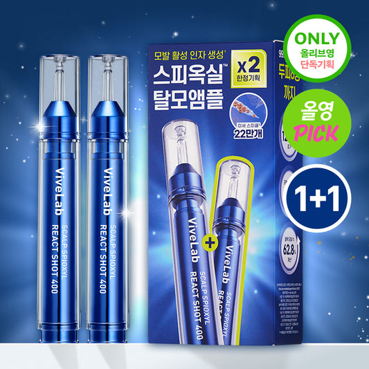 頭皮微針入門首選｜ViveLab 育髮防脫髮安瓶 Spioxyl ReactShot 400👩🏼‍⚕️