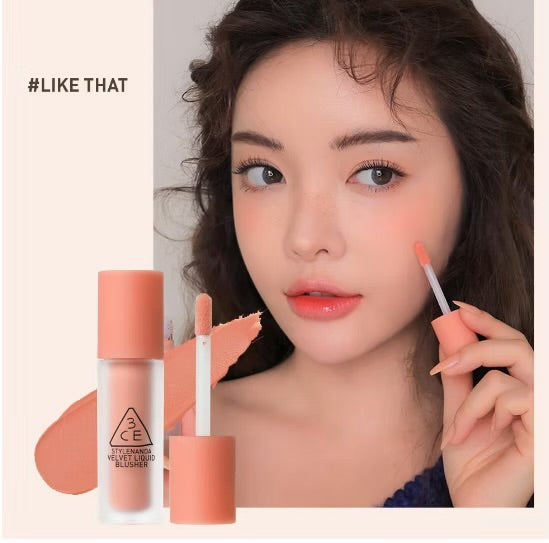 3CE 絲絨慕斯質地液體腮紅🍑