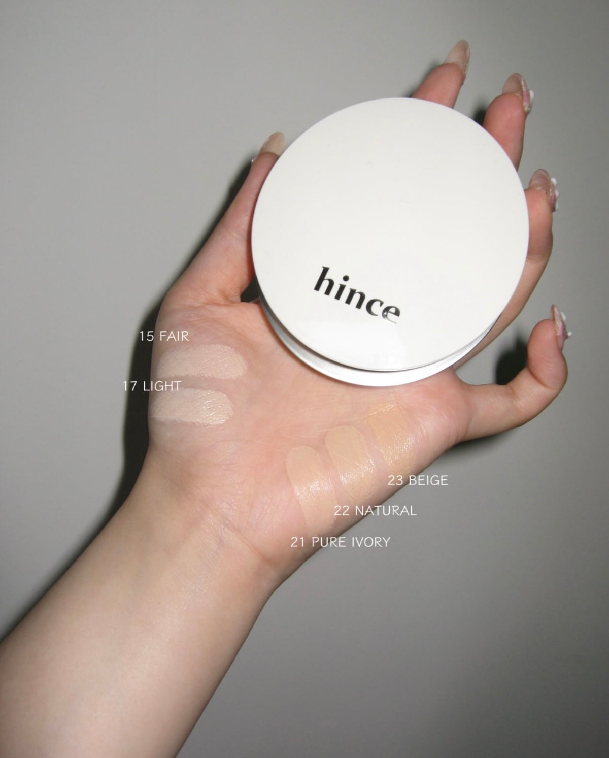 送耀眼定妝噴霧✨Hince 原生光采水光白氣墊☁️Hince Nu Glow White Cushion