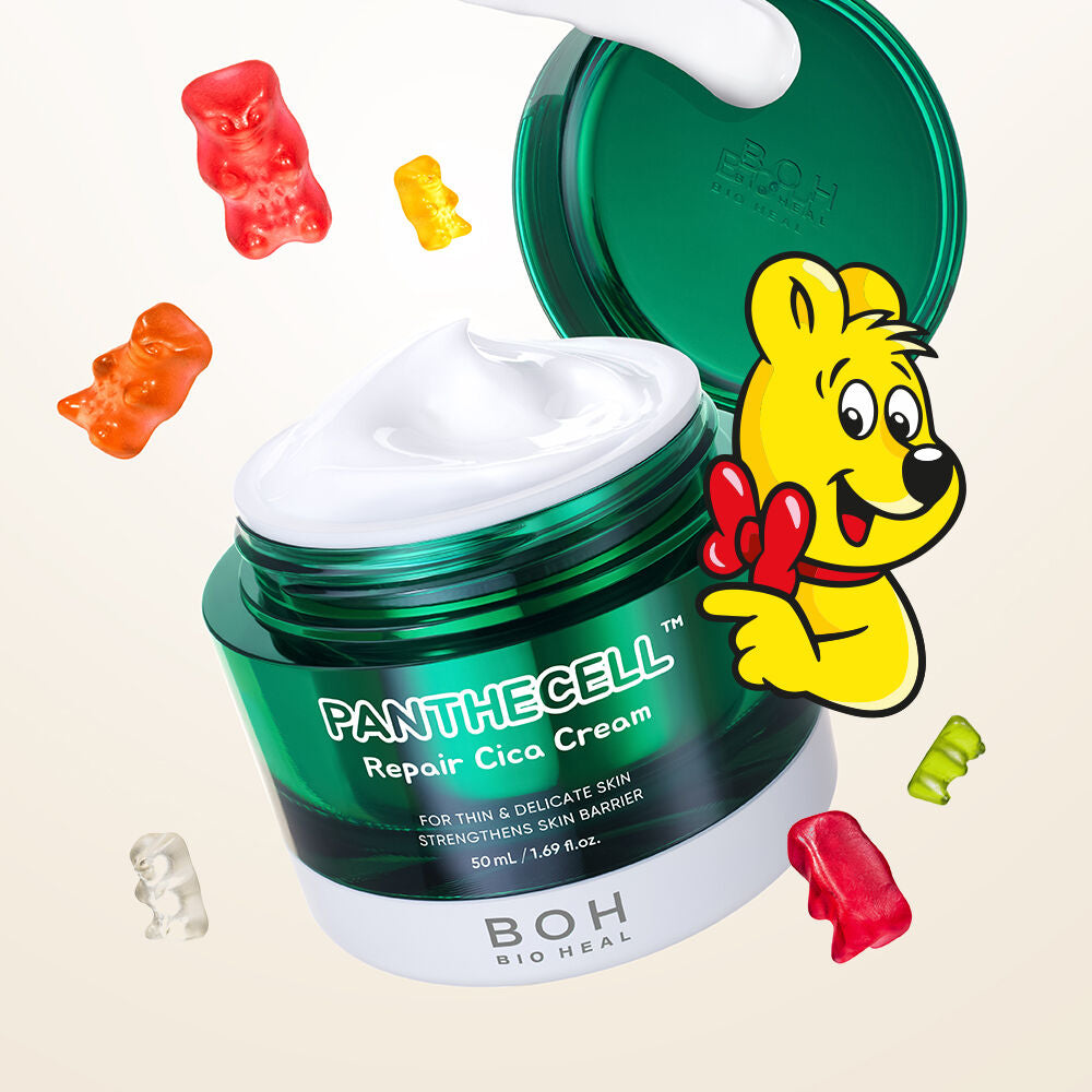 Bio Heal BOH x Haribo 泛醇積雪草抗敏修復保濕面霜| Bio Heal BOH Panthecell Repair Cica Cream🌿