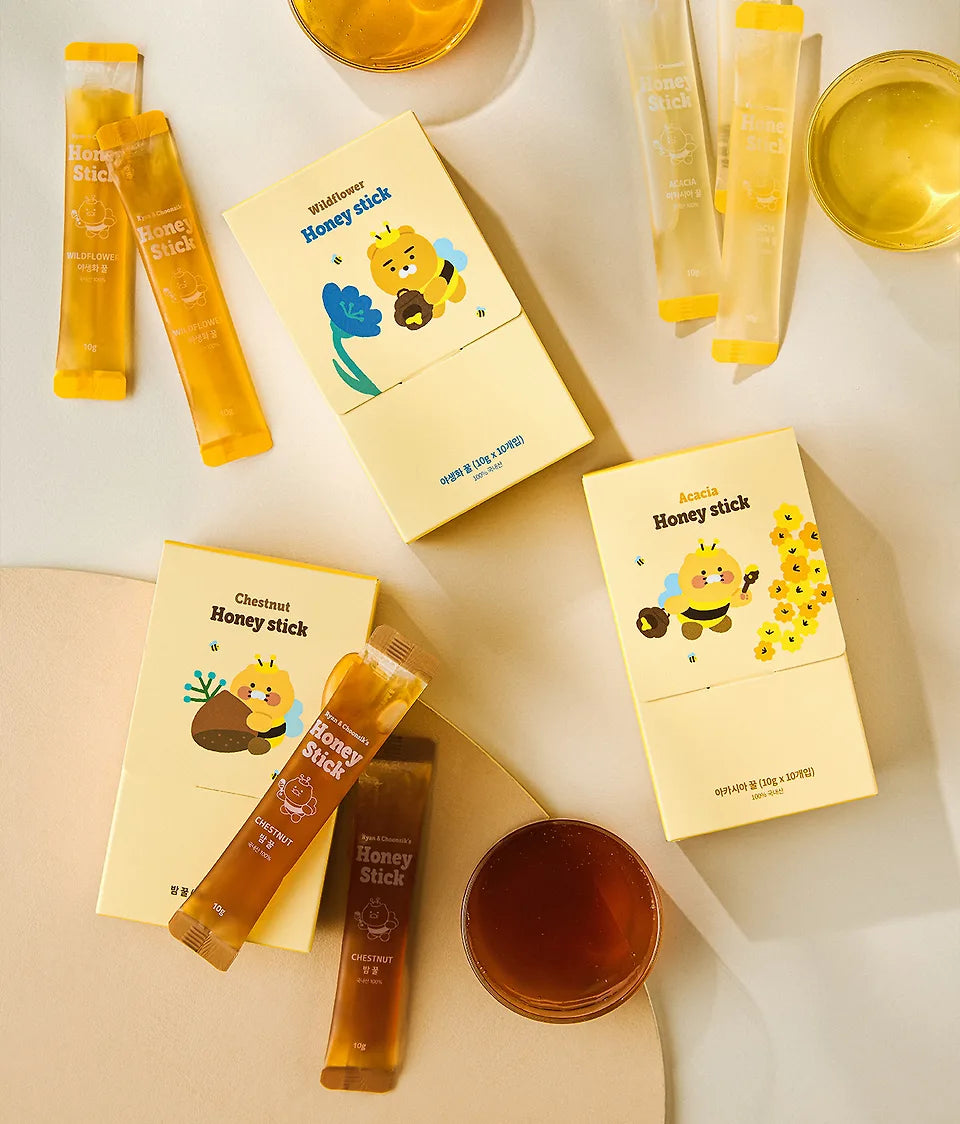 【獨家發售】🇰🇷KAKAO FRIENDS 天然蜂蜜棒禮盒🐝 🍯