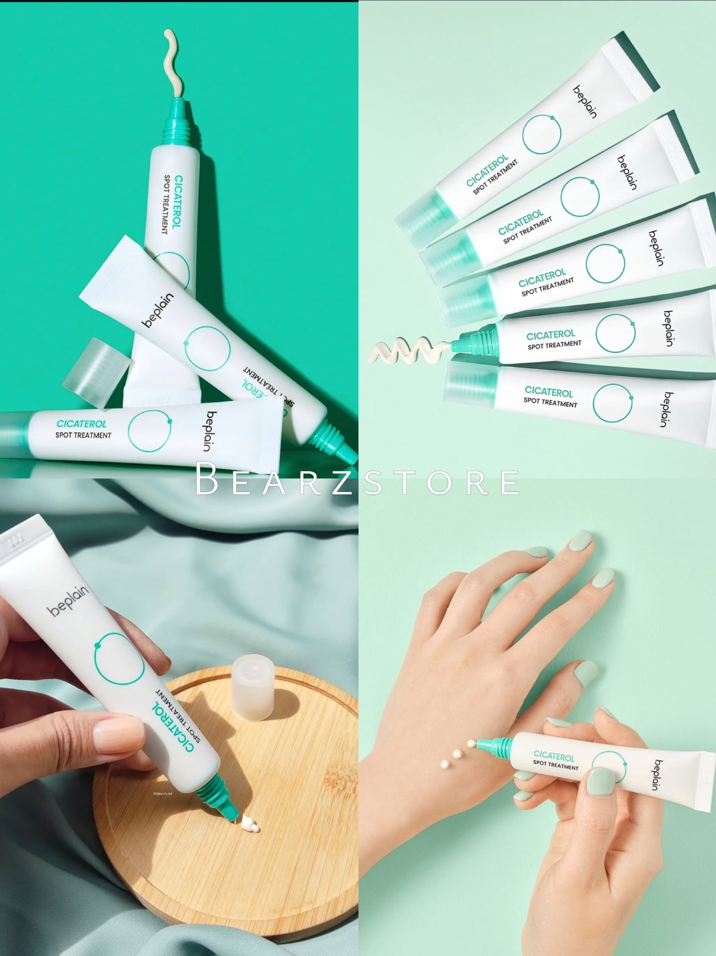 敏感痘痘肌必備✨| Beplain積雪草修復袪痘精華乳霜🌿Beplain Cicaterol Spot Treatment