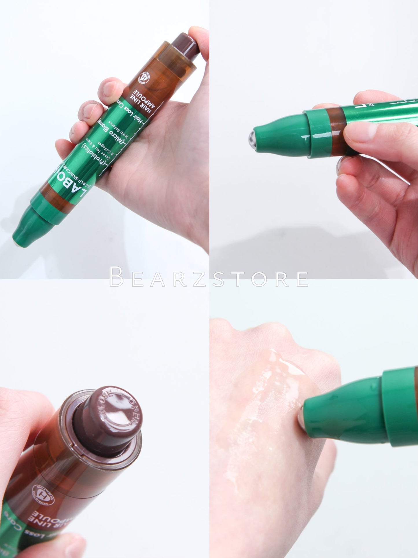 送MNH 黑貓小包/50ml洗頭水✨禿頭救星頭皮髮際線💚|  LABO H益生菌頭皮滾珠精華增長液| LABOH HAIR LINE AMPOULE✨