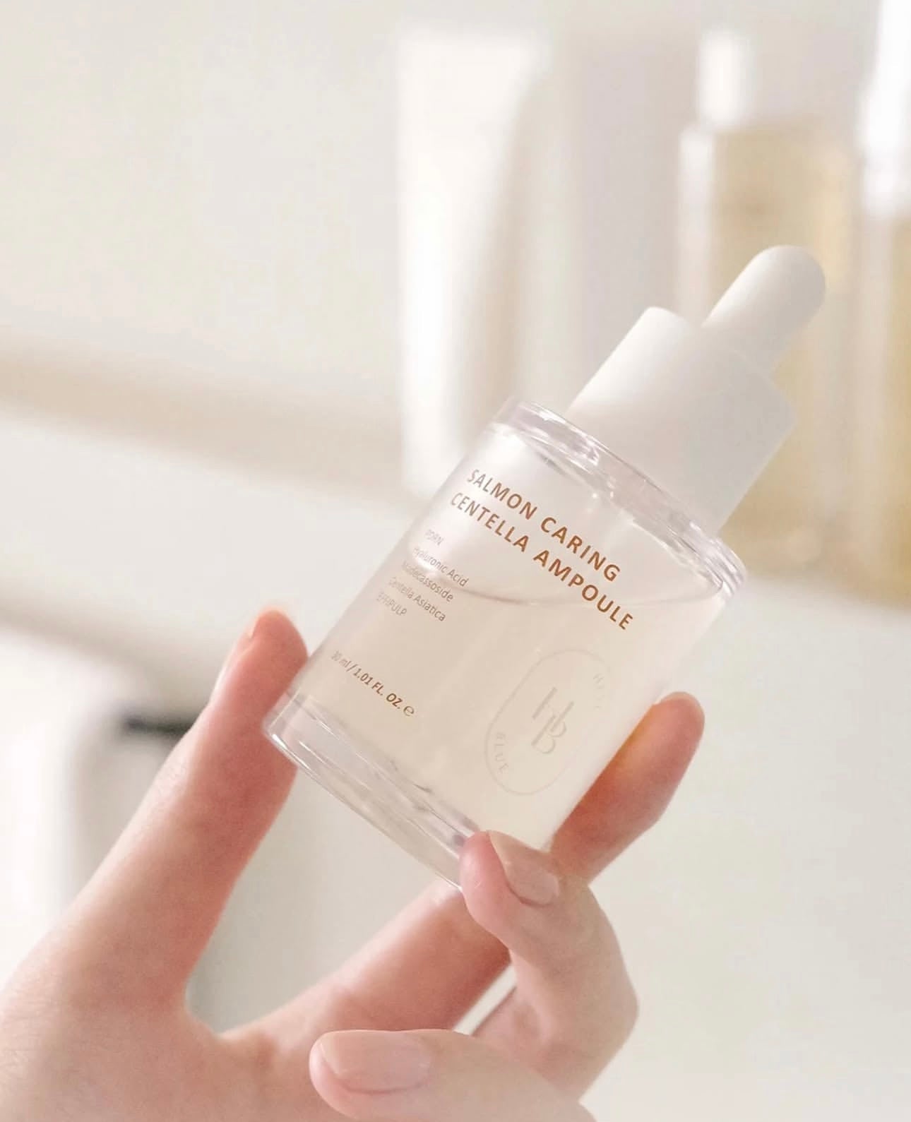 Aespa x IVE 御用化妝師強✨Heveblue 高濃度奢華三文魚PDRN再生修護精華🍣 | Heveblue Salmon PDRN Caring Centella Ampoule | 敏感肌膚純素護膚🤍