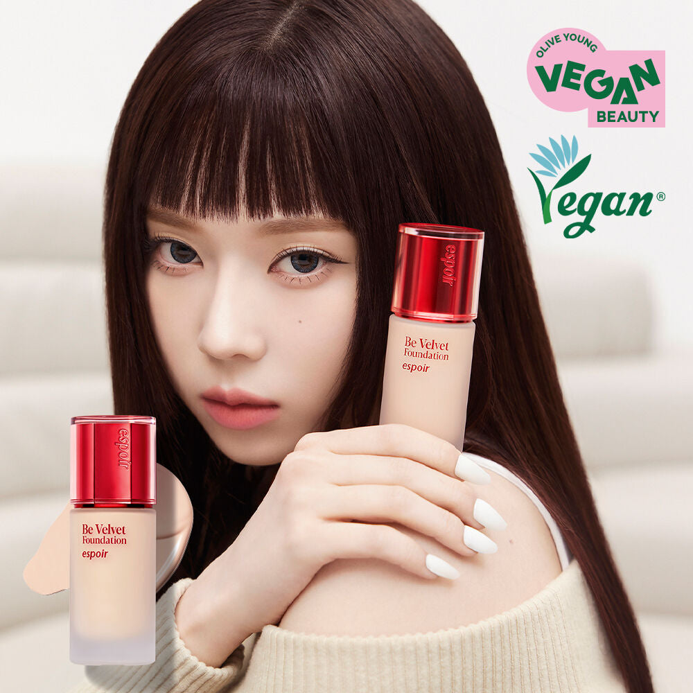 送粉底刷✨Espoir be velvet完美絲絨粉底液