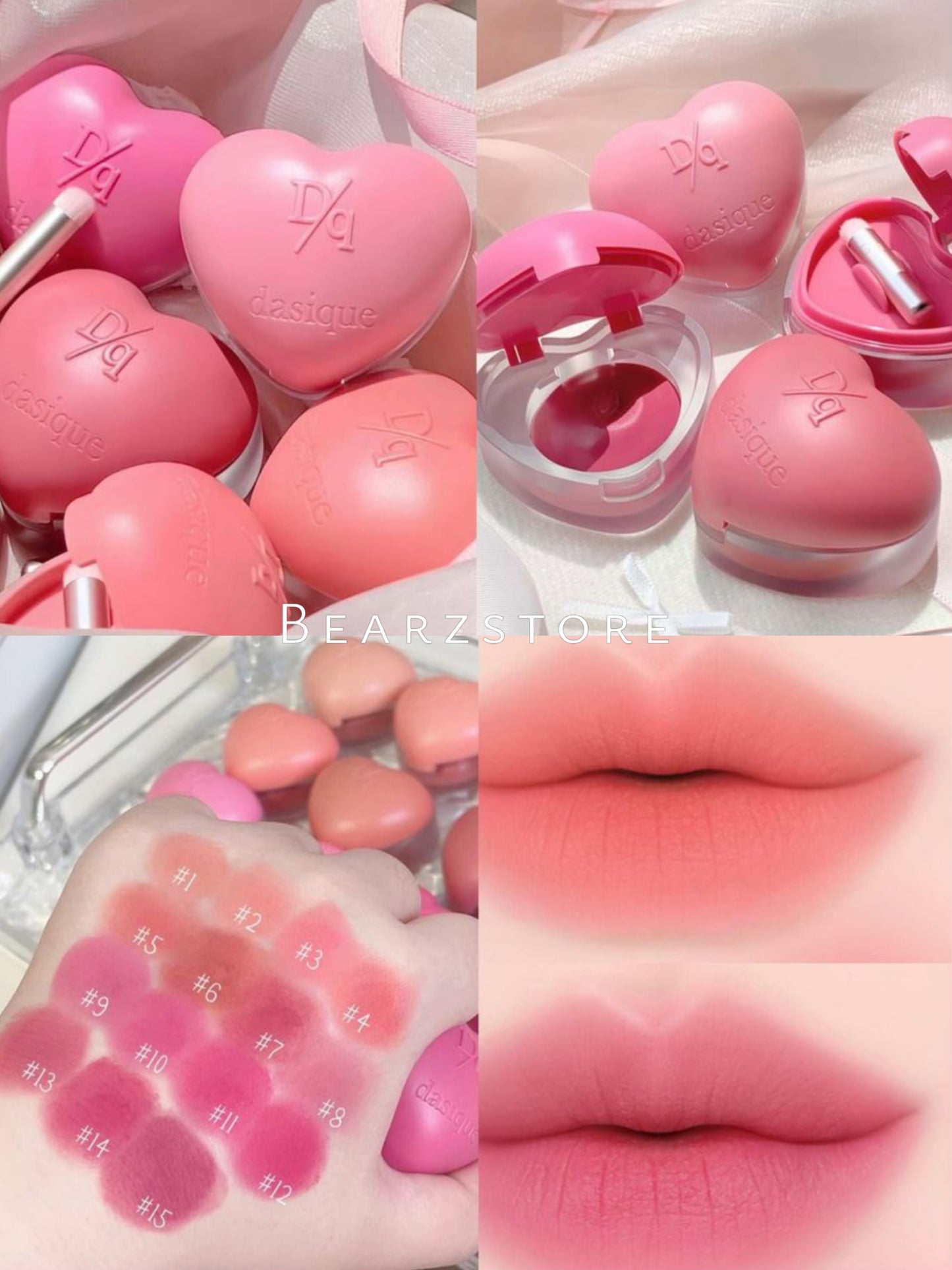 Dasique Mini Pick Special Set人氣彩妝套組4件套💖 全面妝容一盒搞定！