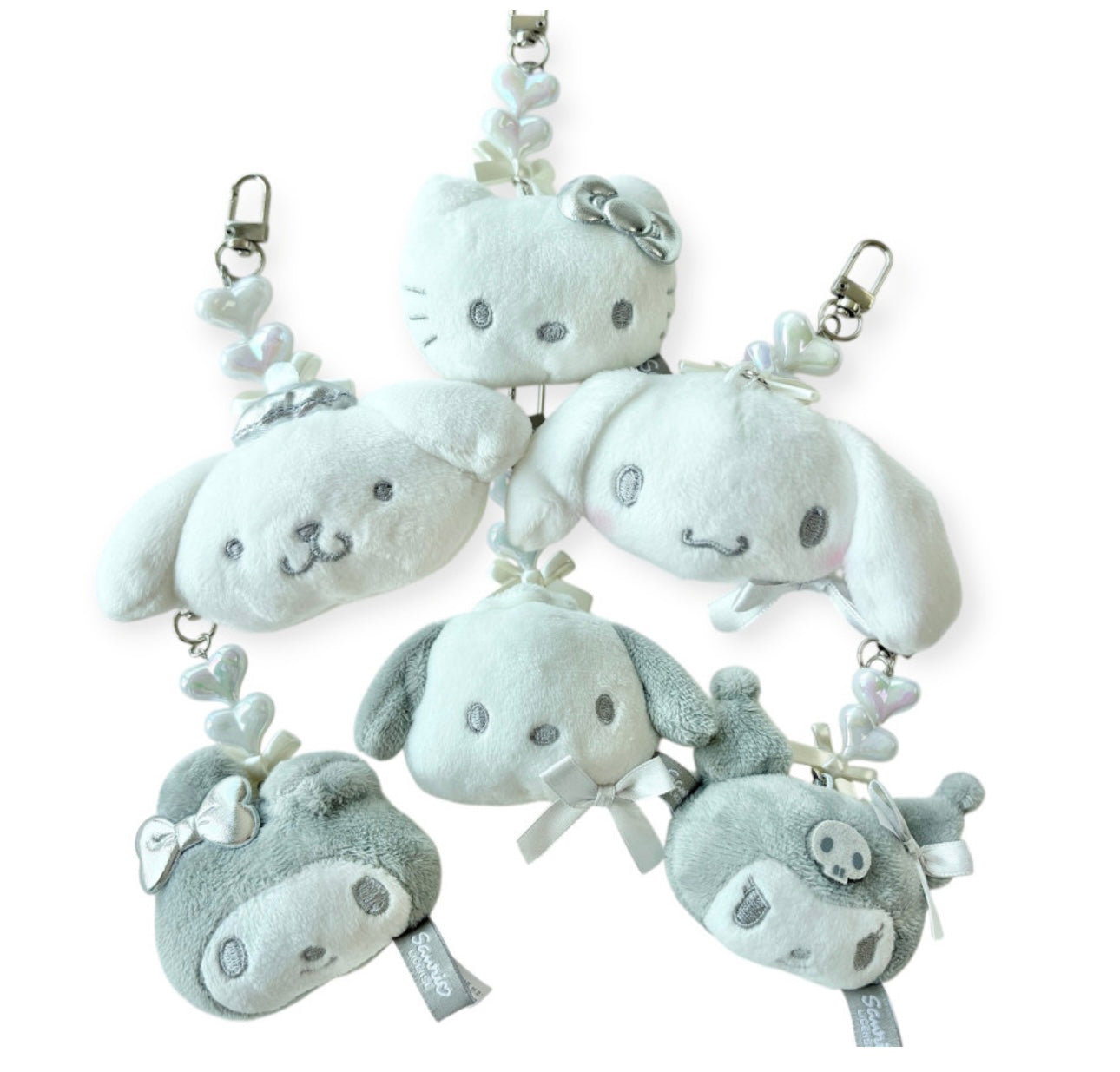 韓國限定銀色版🩶SANRIO Y2K銀色版公仔吊飾