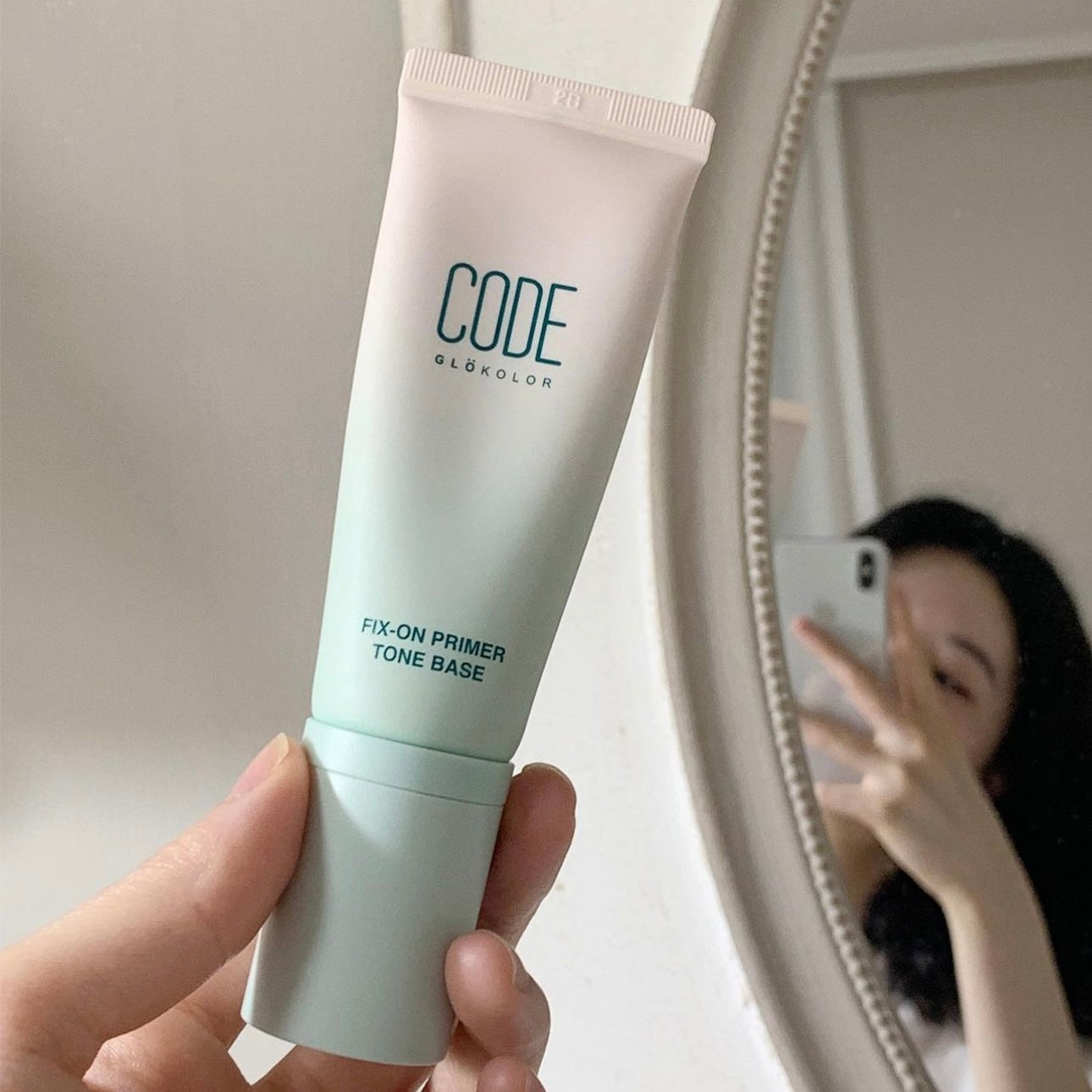 韓妞先知道既牌子♡ | Code Glokolor Fix-On Primer Tone Base 3 in 1 SPF33 / PA++水潤遮毛孔妝前粉底液✨