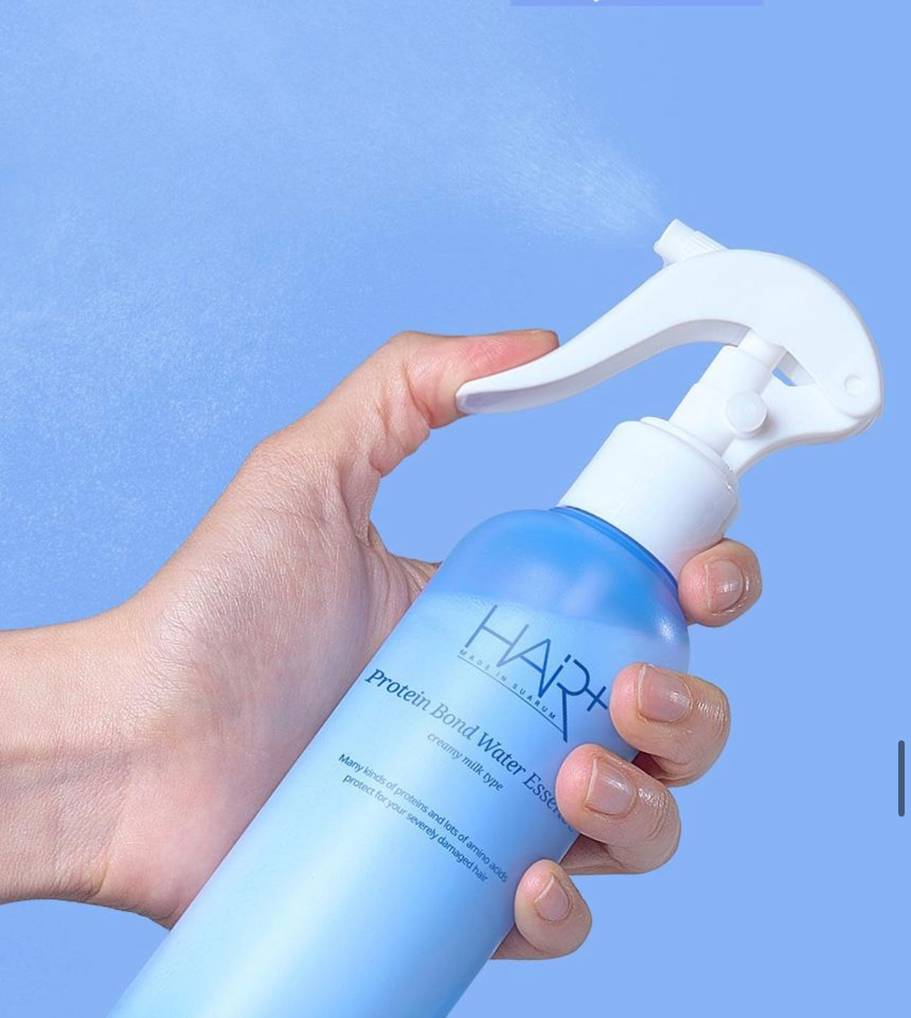 髮絲重生的秘密水能量💧HAIRPLUS Protein Bond Water Essence 水解蛋白氨基酸免沖洗深層修護精華噴霧💦