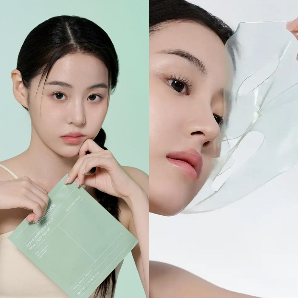 7+1限量套裝+送面膜✨舒緩控油🌿Biodance清爽海藻深層舒緩全效膠原面膜💚| Refreshing Sea Kelp Real Deep Mask