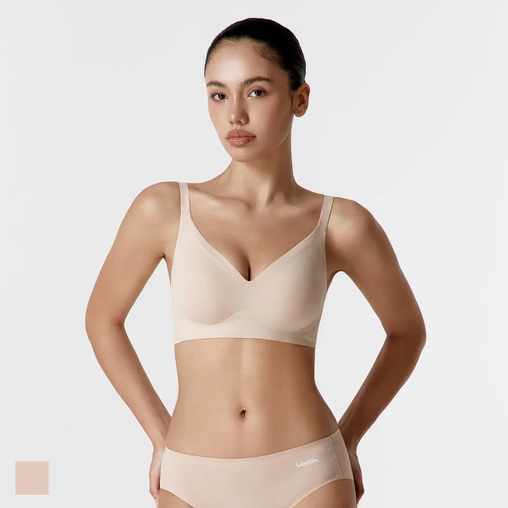 Jennie 同款🔥Verish Cool Fit Bra Volume Fit 輕盈集中無鋼圈內衣| Jennie 包色的無鋼圈內衣